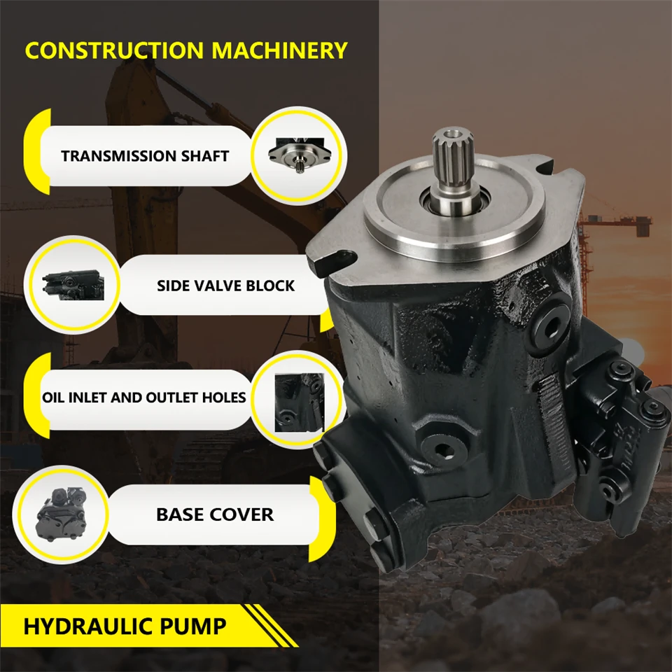Rexroth Series A10VO45DFR1/52R-VUC12N00 Hydraulic Piston Pump Axial Piston Variable Pump A10VO Series 31 suppliers